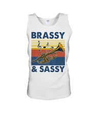 Music Brassy And Sassy Unisex Tank tile