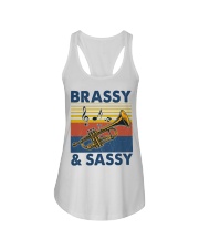 Music Brassy And Sassy Ladies Flowy Tank tile