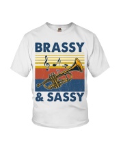 Music Brassy And Sassy Youth T-Shirt tile