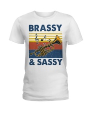 Music Brassy And Sassy Ladies T-Shirt tile