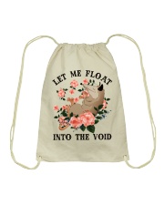 Animal let Me Float Into The Void Drawstring Bag tile