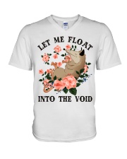 Animal let Me Float Into The Void V-Neck T-Shirt tile