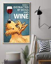 Dog Scottish Terrier And Wine 16x24 Poster lifestyle-poster-1