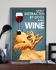 Dog Scottish Terrier And Wine 16x24 Poster lifestyle-poster-2