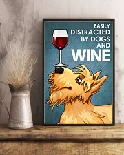 Dog Scottish Terrier And Wine 16x24 Poster lifestyle-poster-3