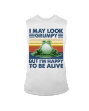 Animal I May Look Grumpy Sleeveless Tee tile