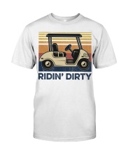 Golf Ridin' Dirty Premium Fit Mens Tee tile