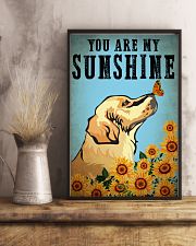 Dog Golden You Are My Sunshine 16x24 Poster lifestyle-poster-3