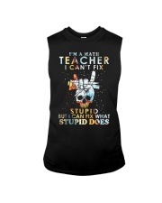 Teacher I'm A Math Teacher Sleeveless Tee tile