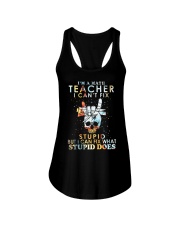 Teacher I'm A Math Teacher Ladies Flowy Tank tile