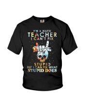 Teacher I'm A Math Teacher Youth T-Shirt tile
