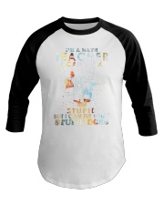 Teacher I'm A Math Teacher Baseball Tee tile