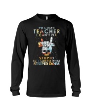 Teacher I'm A Math Teacher Long Sleeve Tee tile