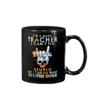Teacher I'm A Math Teacher Mug tile