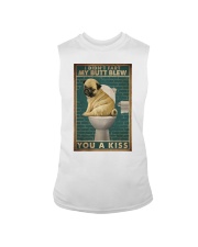 Dog Pug You A Kiss Sleeveless Tee tile