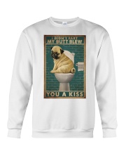 Dog Pug You A Kiss Crewneck Sweatshirt tile