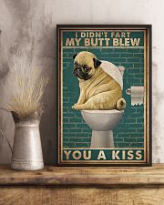 Dog Pug You A Kiss 16x24 Poster lifestyle-poster-3