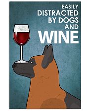 Dog K9 And Wine 16x24 Poster front