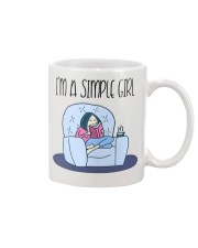 Book I'm A Simple Girl Mug tile
