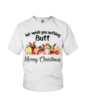 Dog Merry Christmas Youth T-Shirt tile