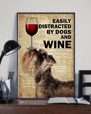 Dog Schnauzer And Wine 16x24 Poster lifestyle-poster-2