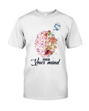 Mushroom Feed Your Mind Premium Fit Mens Tee tile