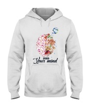 Mushroom Feed Your Mind Hooded Sweatshirt front