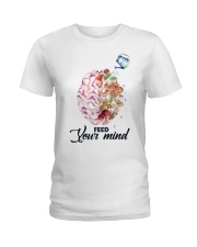 Mushroom Feed Your Mind Ladies T-Shirt tile