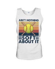 Softball Ain't Nothing Soft About It Unisex Tank tile