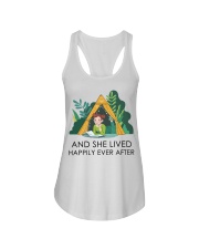 Camping Happily Ever After Ladies Flowy Tank tile