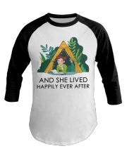 Camping Happily Ever After Baseball Tee tile