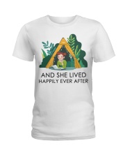 Camping Happily Ever After Ladies T-Shirt tile