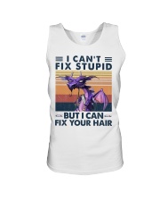 Hairdresser I Can't Fix Stupid Unisex Tank tile