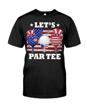 Golf Let's Par Tee Premium Fit Mens Tee tile