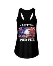 Golf Let's Par Tee Ladies Flowy Tank tile