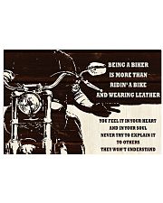 Biker Being A Biker 36x24 Poster front
