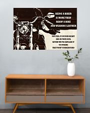 Biker Being A Biker 36x24 Poster poster-landscape-36x24-lifestyle-21