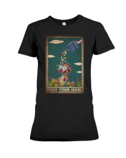 Book Feed Your Mind Premium Fit Ladies Tee tile