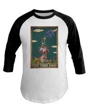 Book Feed Your Mind Baseball Tee tile