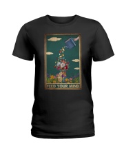 Book Feed Your Mind Ladies T-Shirt tile