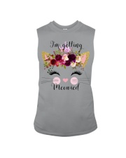 Cat I'm Getting Mewied - Hoodie And T-shirt Sleeveless Tee thumbnail