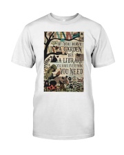 Garden And A Library Premium Fit Mens Tee tile