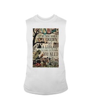 Garden And A Library Sleeveless Tee tile