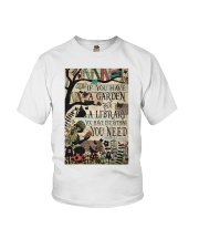 Garden And A Library Youth T-Shirt tile