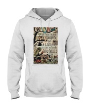 Garden And A Library Hooded Sweatshirt tile