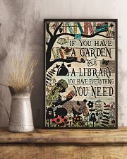 Garden And A Library 16x24 Poster lifestyle-poster-3