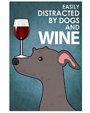 Dog Greyhound And Wine 16x24 Poster front