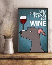 Dog Greyhound And Wine 16x24 Poster lifestyle-poster-3