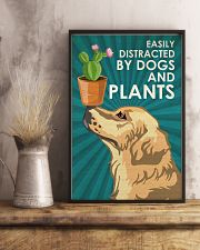 Dog Golden And Plants 24x36 Poster lifestyle-poster-3