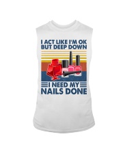 Makeup I Need my Nails Done Sleeveless Tee tile